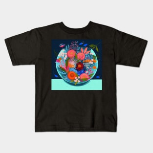 Terrarium flowers Kids T-Shirt